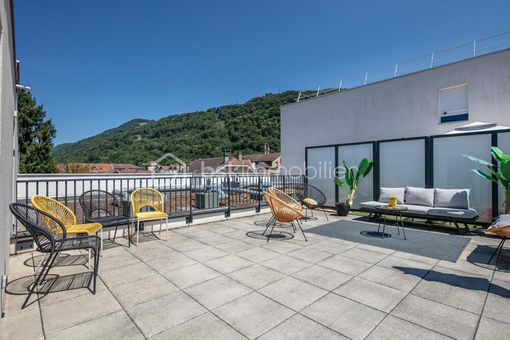Vente Appartement T4 EN ATTIQUE, DERNIER ÉTAGE, TERRASSE DE 37 M² ET VUE SUR LA CHARTREUSE Villard bonnot