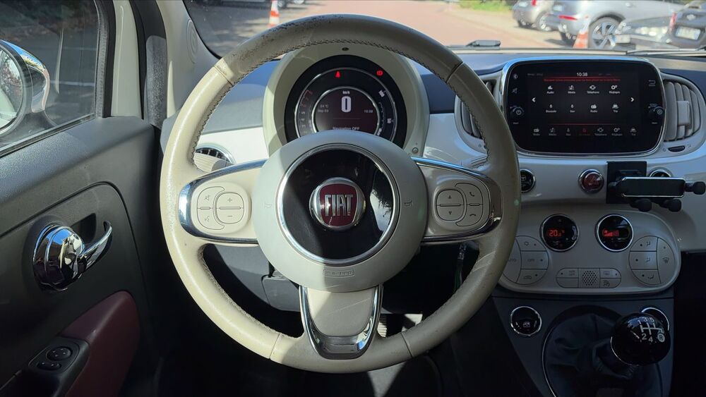 500 C 1.2 MPi 69 Lounge - Toit ouvrant 2016 occasion 78000 Versailles