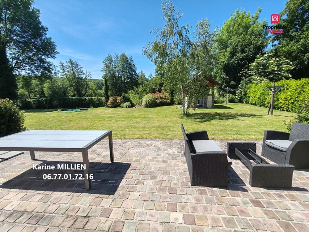 MUZY 27650 Maison individuelle de type longère - 1 étage - 4 chambres - Terrain - 279000 HAI