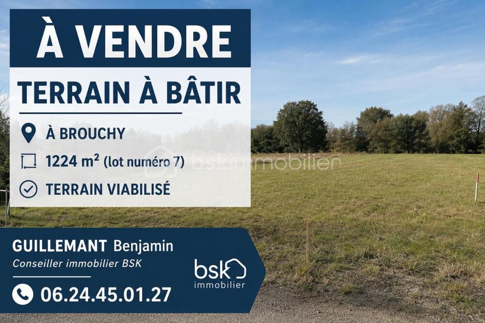 Vente Terrain Opportunité exceptionnelle : Grand terrain à développer ! Brouchy