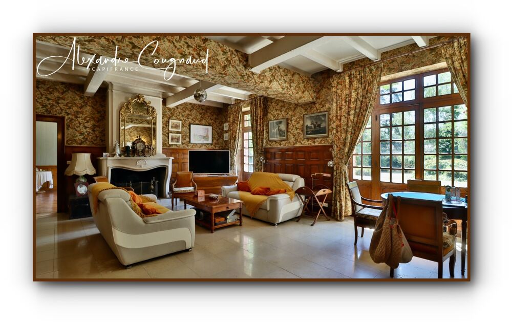 A vendre Roquecourbe (81)  Maison de maître XIXe, 500 m², 10 chambres, parc piscinable 2 271 m²  Aux portes du Sidobre