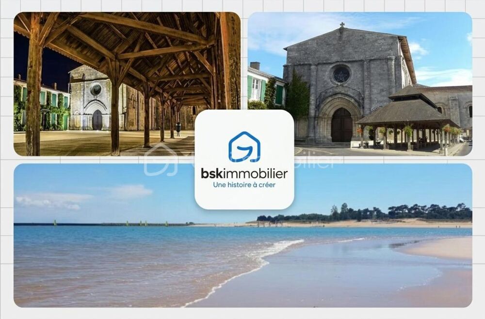 Saint-Georges-d'Oléron  T3 duplex avec piscine au coeur du bourg