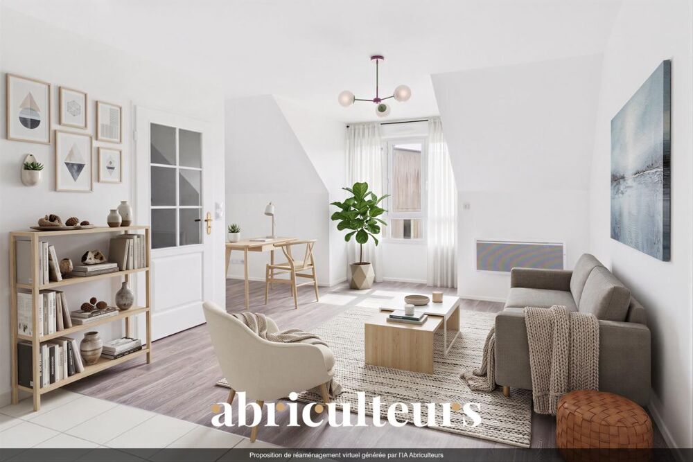 Appartement T2 au dernier étage avec vue dégagée sur le pigeonnier et les jardins  Résidence de standing à Survilliers