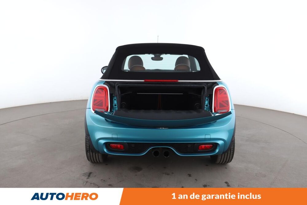 Cooper Mini Cabriolet 2.0 S Finition Red Hot Chili BVA 192 c 2017 occasion 92130 Issy-les-Moulineaux