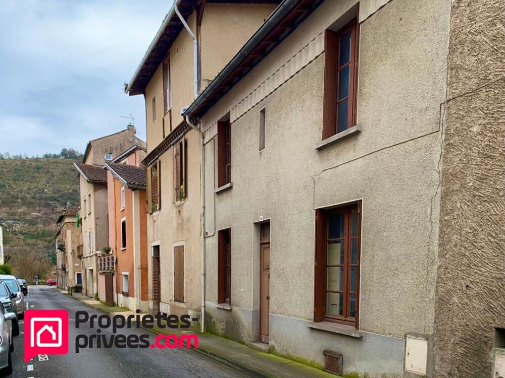 Vente maison de ville centre de Cahors, 2 chambres, 55 m2 avec cave