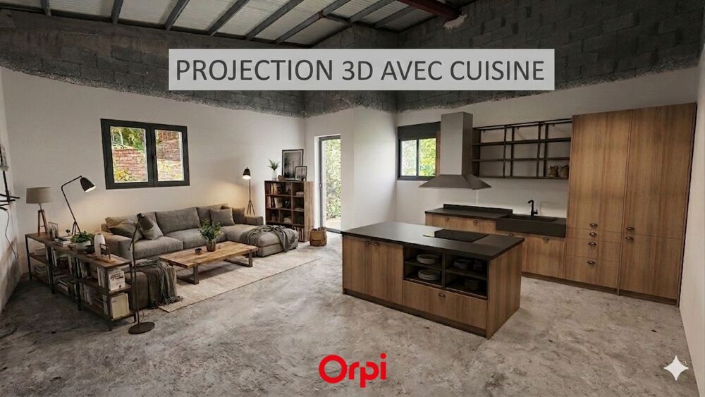 ORPI SAINT DENIS - Maison de 93 m² avec Vue Mer à Finir