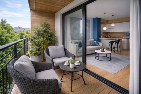   2 PIECES avec TERRASSE DERNIER ETAGE� Villiers-sur-Marne - Proche RER Appartement - 44 m�