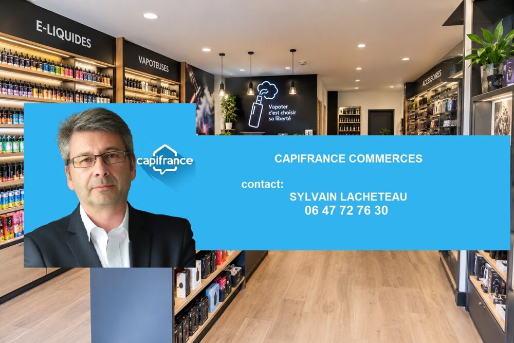   AFFAIRE RENTABLE ET CLÉ EN MAIN – BELLE BOUTIQUE DE VAPOTEUSES ET E-LIQUIDES À 30 KM AU NORD DE RENNES 