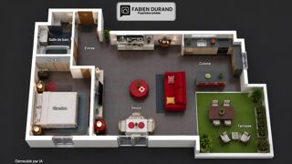  Appartement à vendre 2 pièces 42 m²