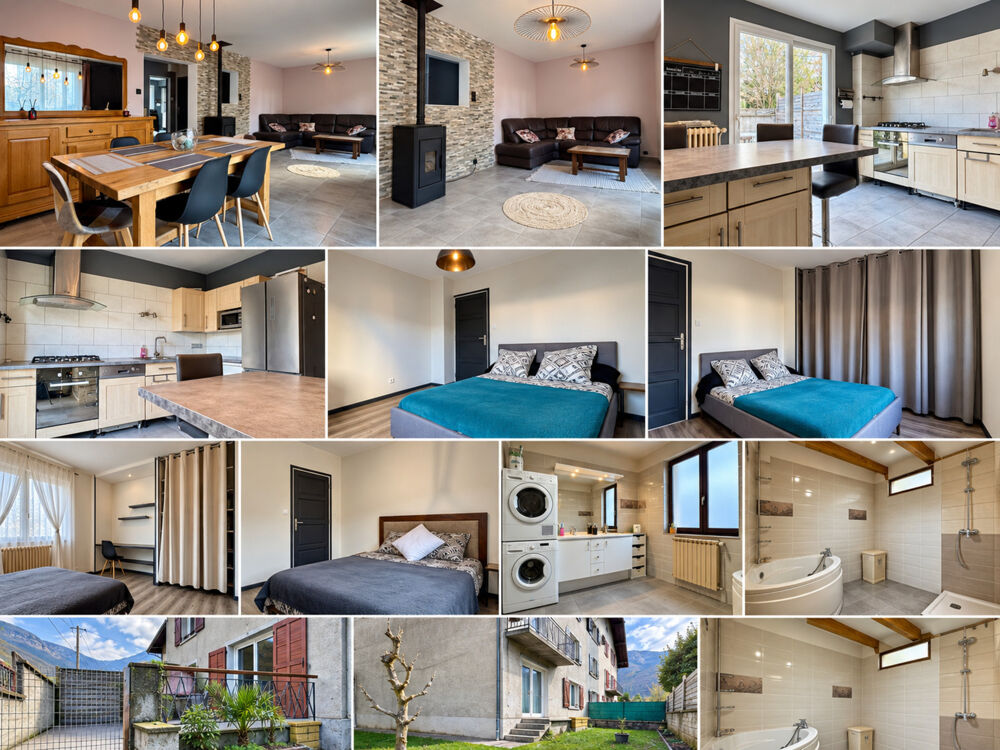 Vente Maison ALBERTVILLE – Maison rénovée de 147,64 m² – 4 chambres – Terrain 237 m² Albertville