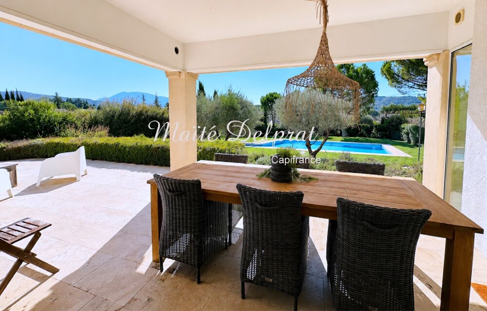 Vente Villa VILLA D'ARCHITECTE 230 M² AVEC PISCINE CHAUFFÉE ET VUE PANORAMIQUE – VAISON-LA-ROMAINE (84) Vaison la romaine