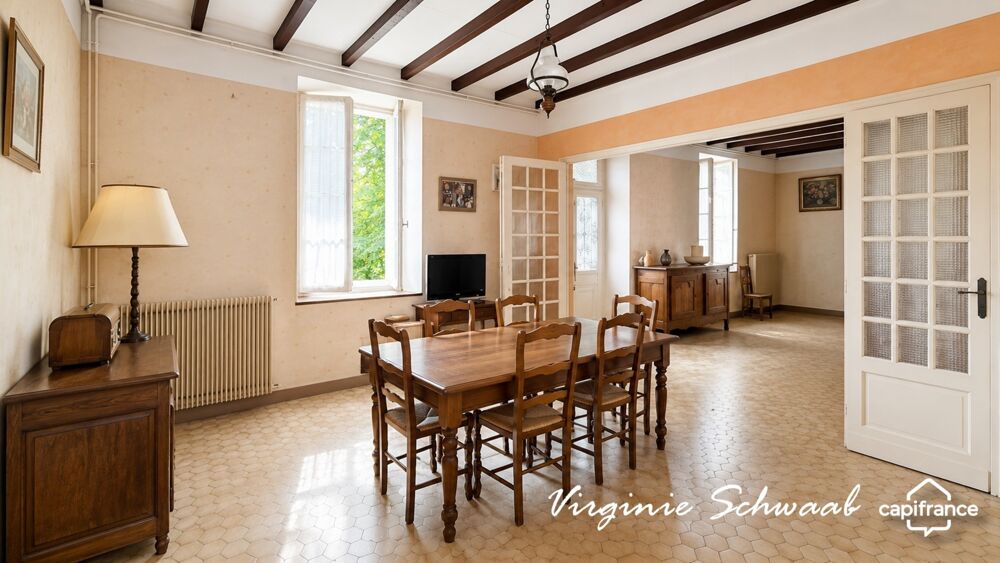Vente Maison POUILLON (40) Maison de caractère 14 pièces – 9 chambres – Dépendances – 1 hectare de terrain Pouillon