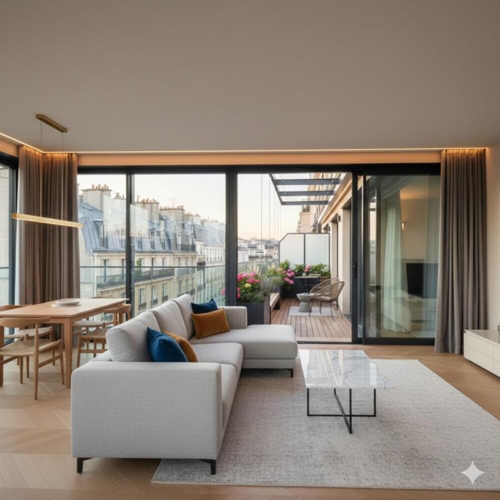 Vente Appartement SUPERBE 5 PIECES BALCON TERRASSE 2 PARKINGS Le perreux sur marne