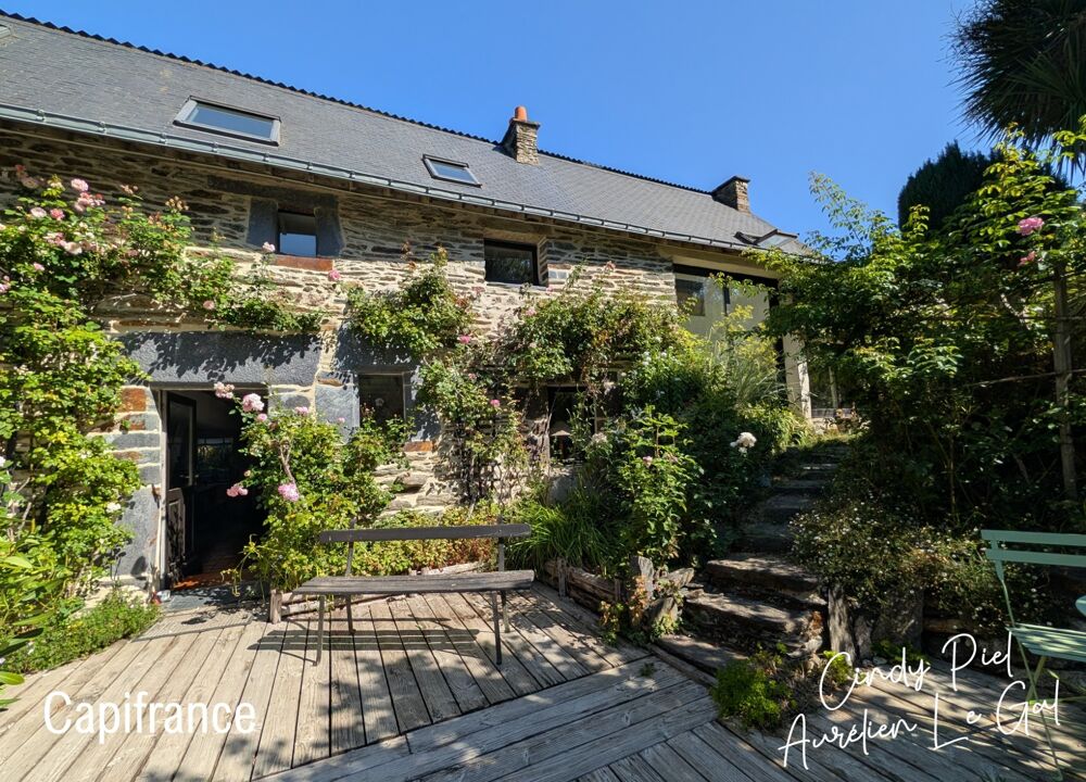 Maison en pierre - charme - grand terrain - CARENTOIR - LA GACILLY (56)
