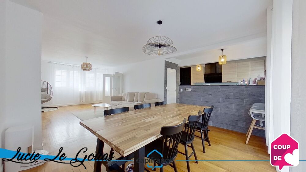 Maison jumelée de 114m² avec garage et jardin