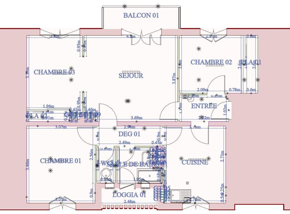 Location Appartement 85300131 - Appartement - F4 - Wittenheim (68270) Wittenheim