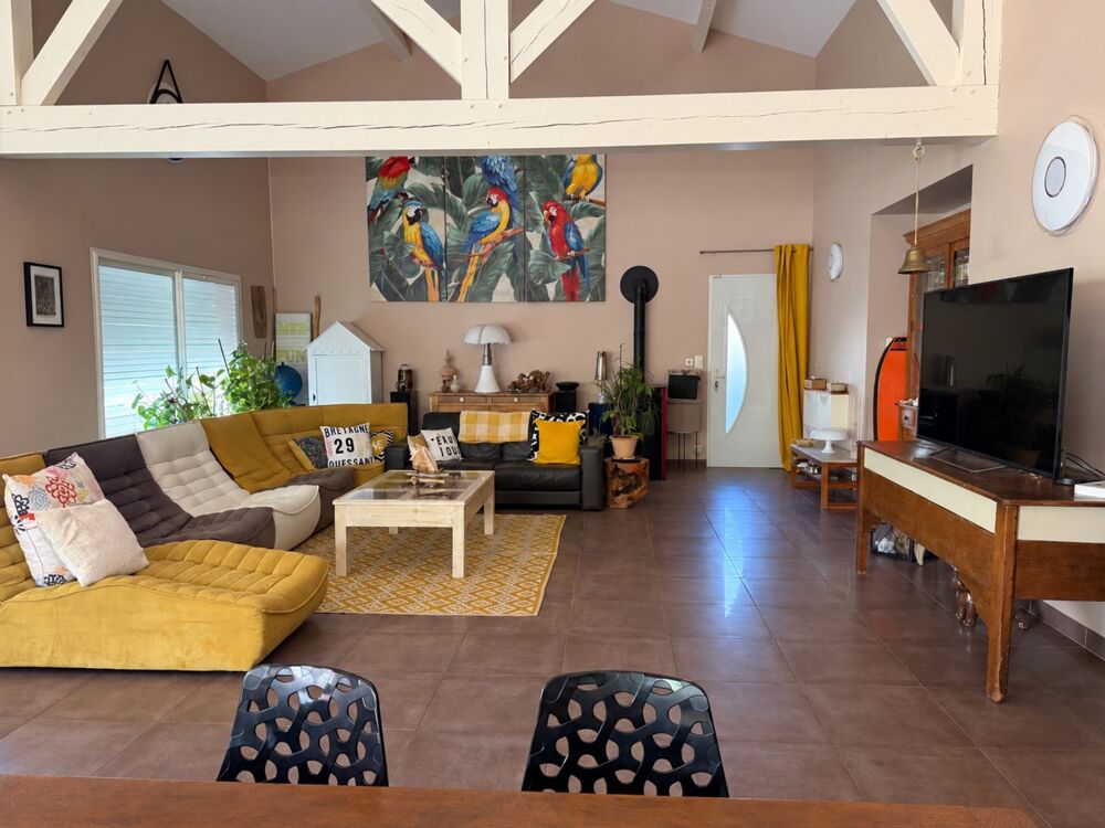 Vente Maison VILLA D'ARCHITECTE DE PLAIN-PIED AVEC JARDIN MÉDITERRANÉEN Luc sur orbieu