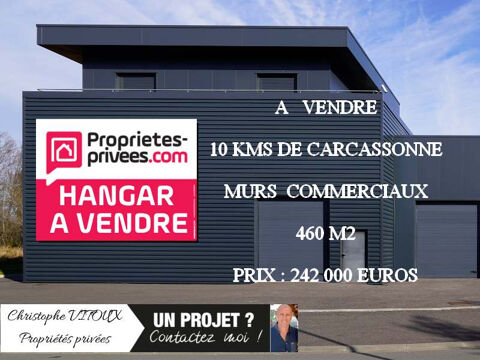 SECTEUR CARCASSONNE - MURS, LOCAL D'ACTIVITE 460 M&sup2; 242000 11000 Carcassonne