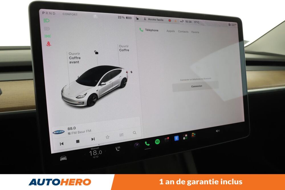 Model 3 Autonomie Standard Plus RWD 50 kWh 306 ch 2021 occasion 92130 Issy-les-Moulineaux