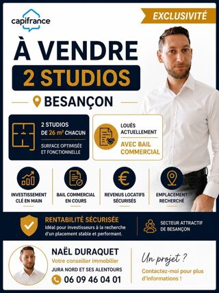  Appartement à vendre 2 pièces 52 m²