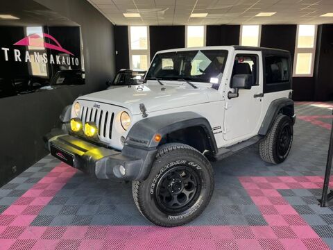 Jeep Wrangler V6 3.6 284 CH SPORT 2014 occasion Saint Laurent Du Var 06700