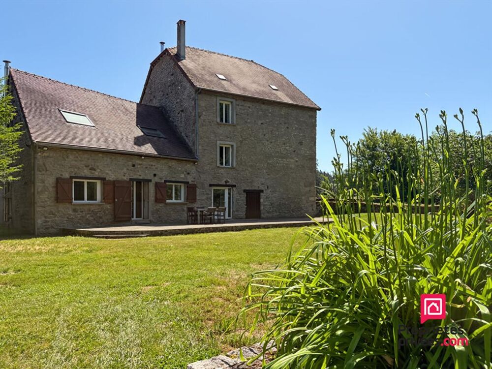 Moulin en pierres rénové 6 pièces 2ha de terrain