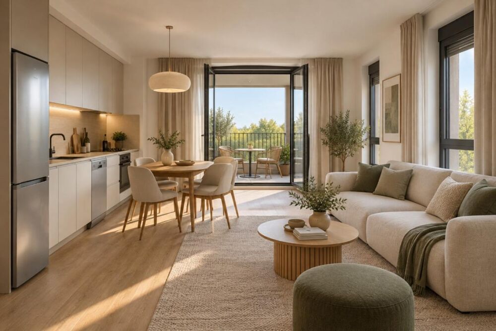 Vente Appartement SUPERBE 3 PIÈCES D'ANGLE AU 4E ÉTAGE – MÉTRO 14 À 7 MIN À PIED – LOGGIA – PARKING Orly