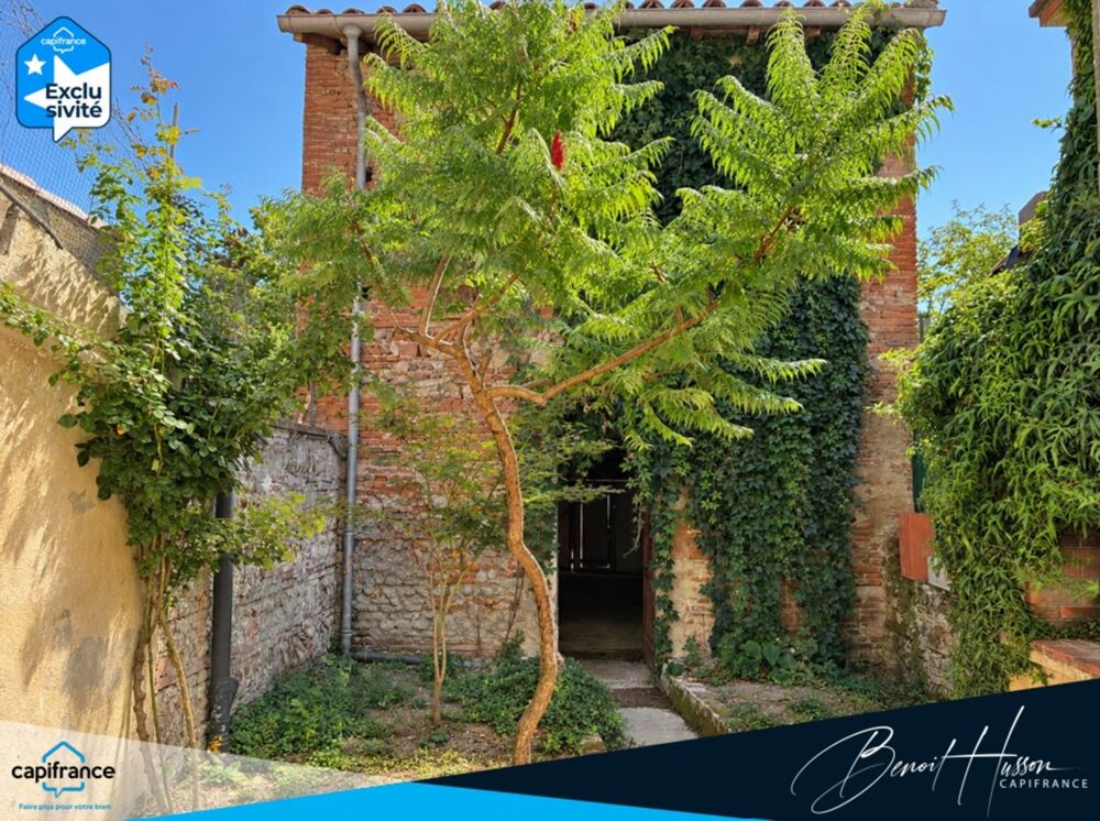 Vente Maison Maison de ville de 130m² avec cour, garage et dépendance Gaillac toulza