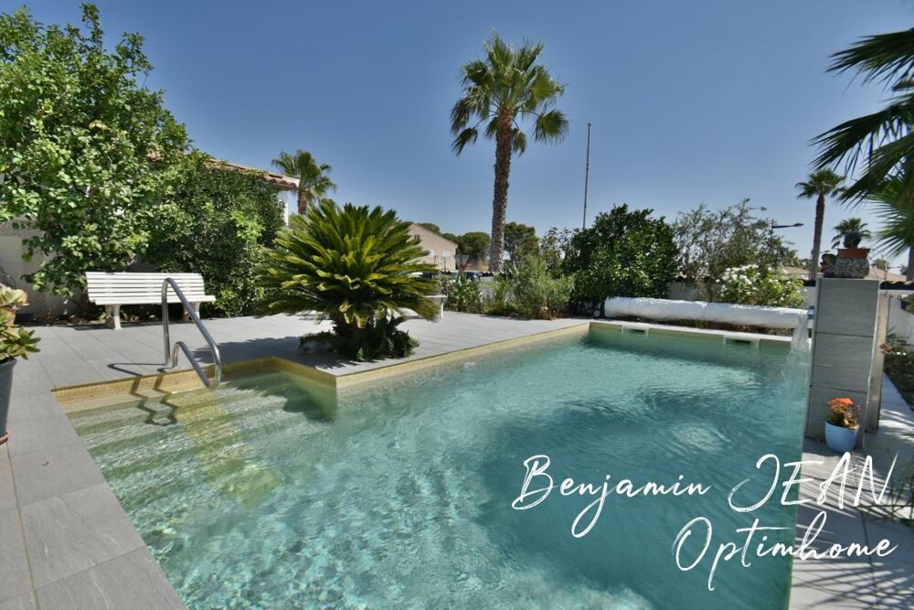 Maison F5 avec piscine et garage