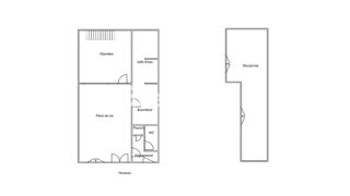  Appartement � vendre 2 pi�ces 46 m�