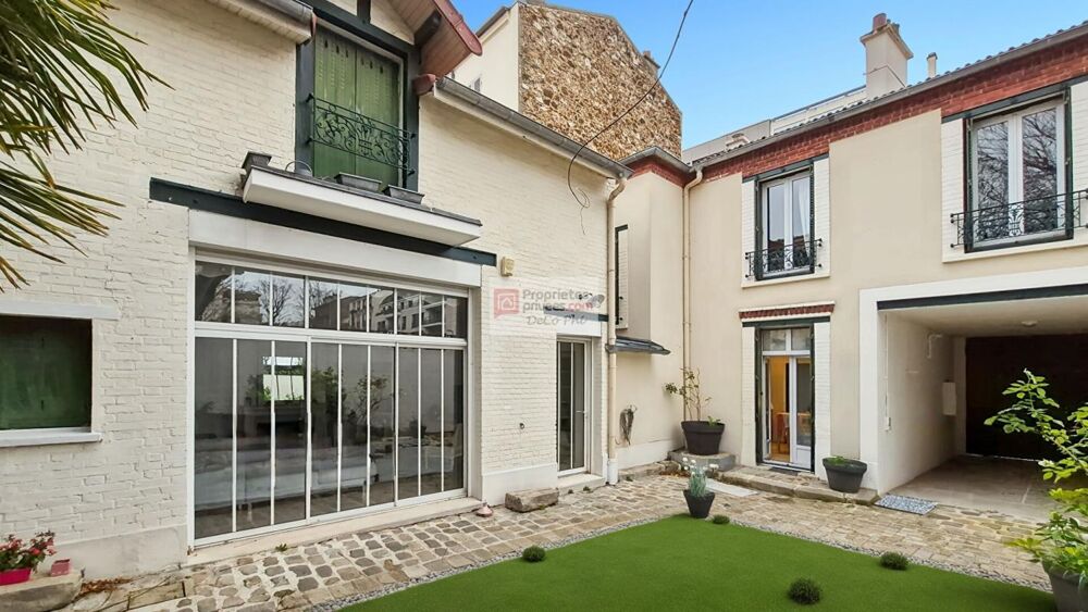 Suresnes centre-ville bas grande maison d'exception