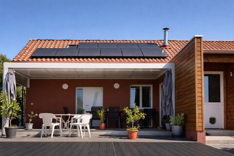   Maison 4 pi�ces � 107 m� � Terrain 2034 m� � Vue Pyr�n�es � Saint-Germ� Maison - 4 pi�ce(s) - 107 m�