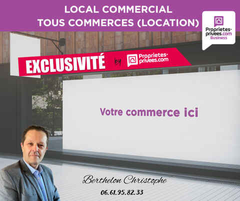 EXCLUSIVITE AVALLON - LOCATION LOCAL COMMERCIAL  249 m&sup2; sur terrain de 3000 m&sup2; 2000 89200 Avallon