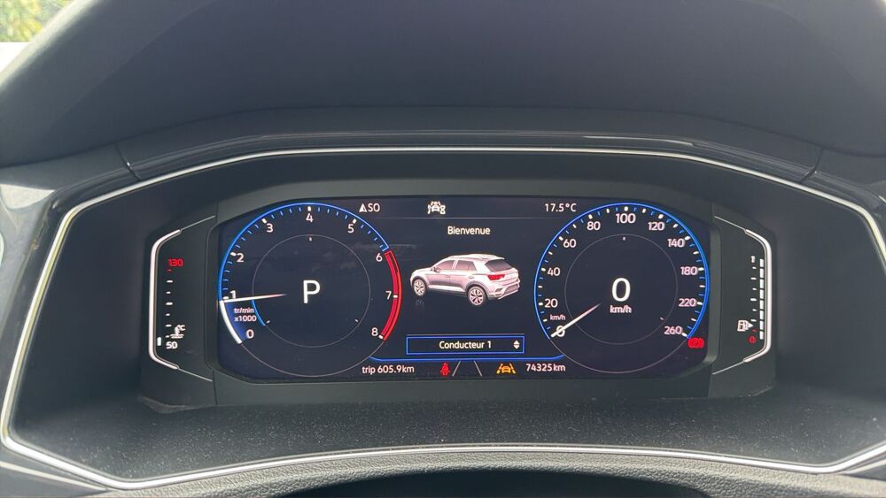 T-ROC 2.0 TSI 190 DSG6 Carat - Automatique Toit ouvrant 2020 occasion 95410 Groslay