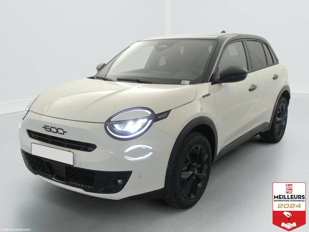 Fiat 600 T-Gen 3 1.2 Hybrid 145ch eDCT6 Sport 2026 occasion 10150 Lavau