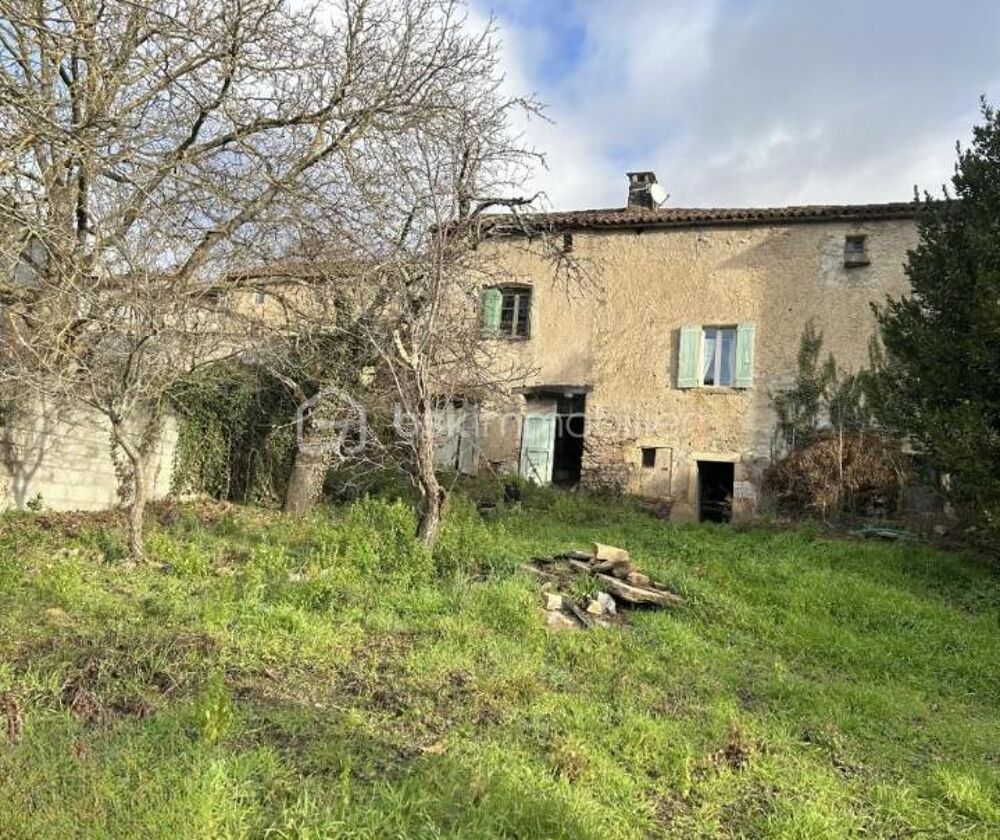Vente Maison ? Maison de village en pierre + terrain 1000 m² attenant Courniou