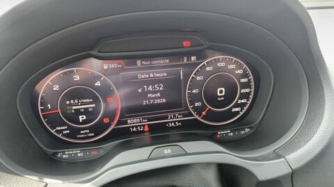 A3 2.0 TDI 150 S-Tronic6 Design Luxe 2017 occasion 20243 Prunelli Di Fiumorbo