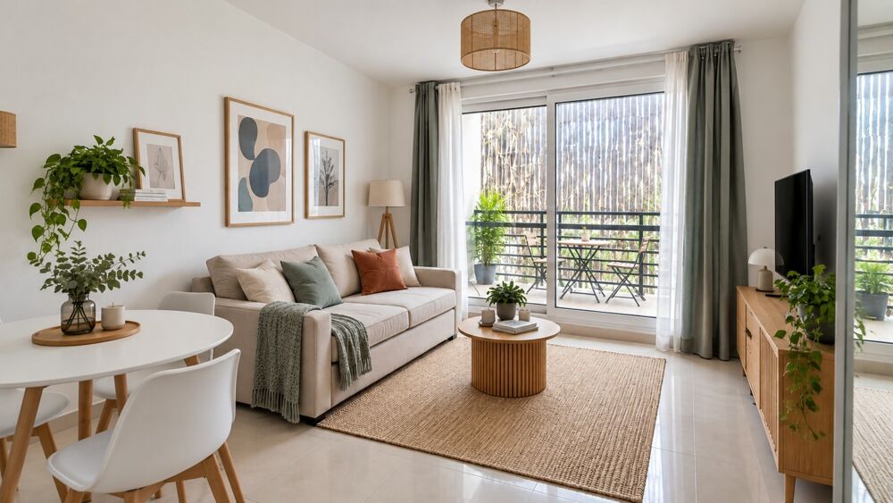 Bagnolet-A vendre studio 18,14 m2 avec terrasse 7 m2-Lumineux-bon état-5mn à pied métro L3 - Proche Montreuil