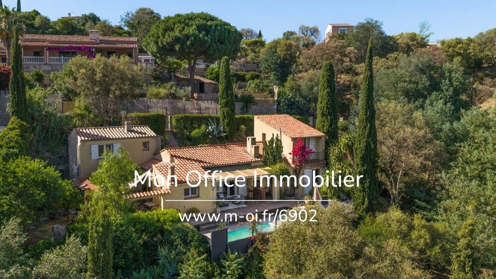 Référence : 6902-JDO - Villa provençale de charme avec piscine, studio indépendant et aperçu mer !