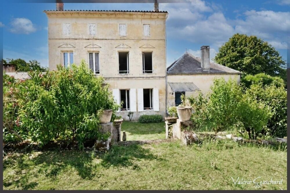 St Antoine sur l'isle ( Gironde) - Maison en Pierre 250 m² + dépendance et piscine