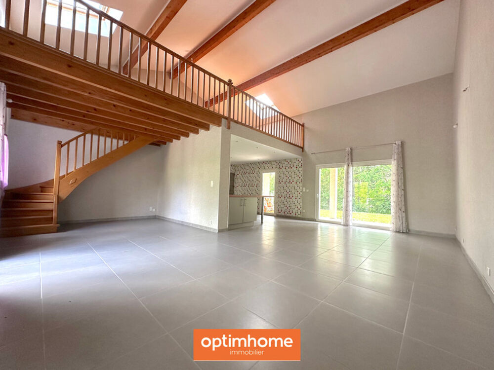 (31450) - BAZIEGE - MAISON INDIVIDUELLE - JARDIN - CLOS - MEZZANINE - LUMINEUX - GRAND GARAGE - CONFORT THERMIQUE -