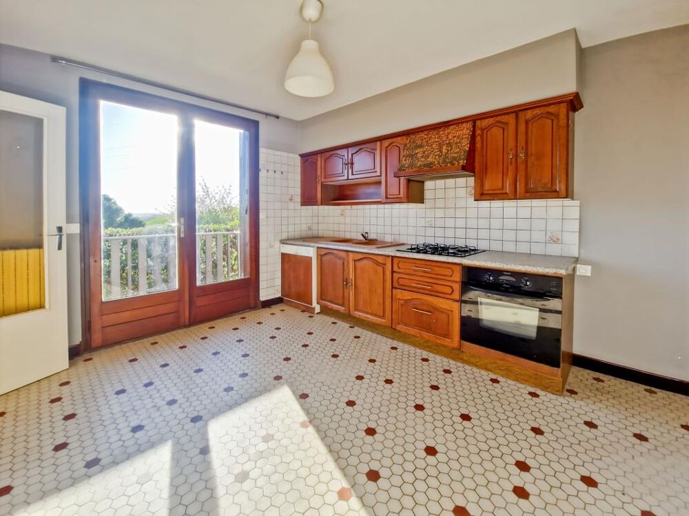 FLOURENS - MAISON A VENDRE - 5 CHAMBRES - JARDIN - CLOTURER - GARAGE