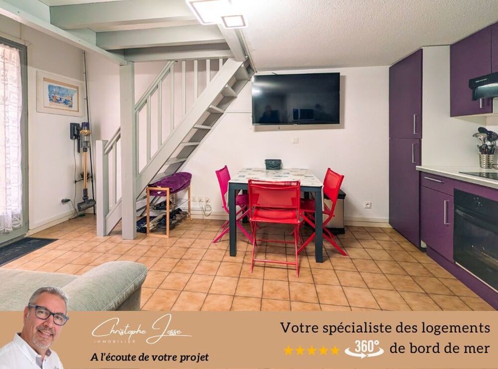 Maison 3 pièces climatisée avec terrasse 16m2