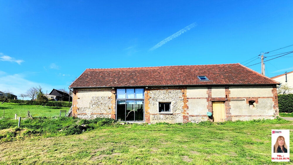 Vente Maison Exclusivité - Longchamps proche Etrépagny - Belle grange restaurée de 124 m2 - 3 chambres - sur 1.145 m2 - Environnement calme - Longchamps