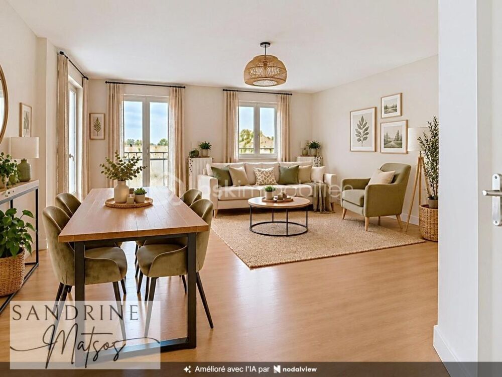 Vente Appartement NEYRON-LE-HAUT – SPACIEUX T3 DE 83 m² AVEC BALCON, PISCINE & BOX FERMÉ Neyron