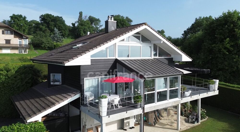 Vente Maison VUE LAC LÉMAN – VILLA D'ARCHITECTE AVEC PISCINE & STUDIO INDÉPENDANT - MARIN (74) Marin