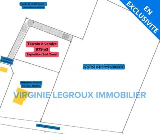  Terrain � vendre 979 m�