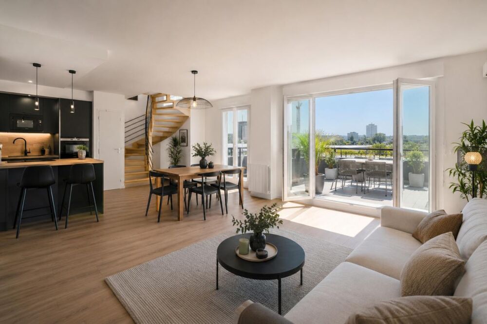 Vente Duplex/Triplex T5 DUPLEX avec TERRASSE – 7e et 8e étage – CENTRE-VILLE Gennevilliers