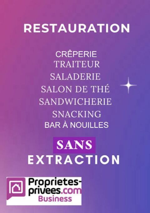   75011 PARIS : RESTAURANT RAPIDE 35 M² + TERRASSE - PETIT LOYER - QUARTIER BRANCHÉ OBERKAMPF / RÉPUBLIQUE 