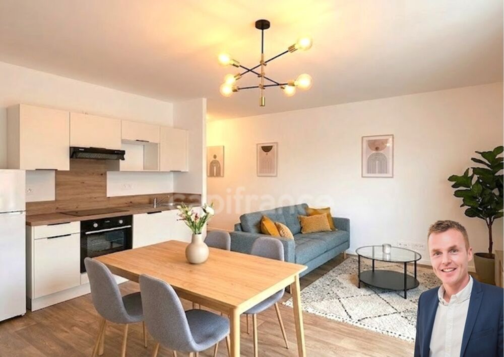Dpt Finistère (29), à vendre QUIMPER appartement T2 dernier étage de 33 m² habitable - Box - Parking souterrain